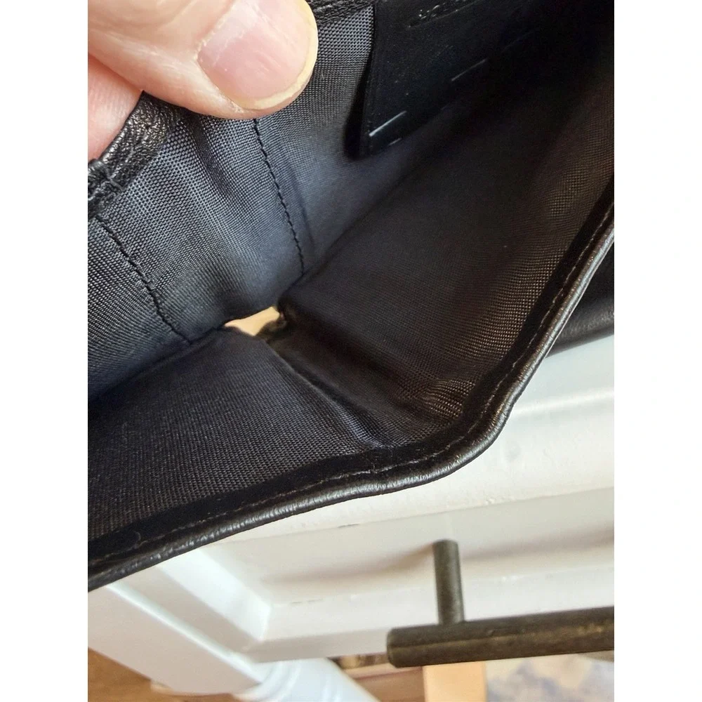 Buxton‎ Men's Black Leather Bifold Wallet with Removable Card Holder